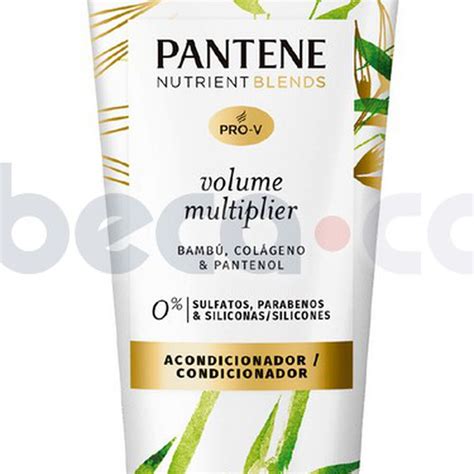 Pantene Ac Multiple Volumen Bambu 235ml Fybeca