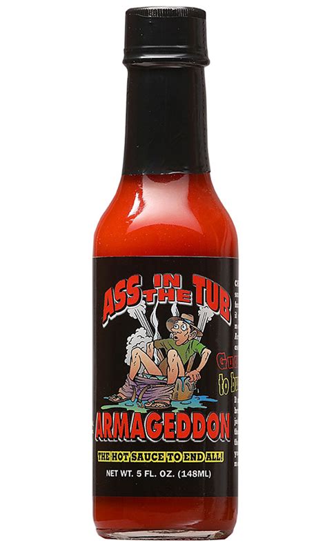 Ass In The Tub Special Reserve Armageddon Hot Sauce