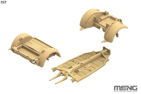 MENG新品VS 015 1 35德国 Pkw K1 Type 82型军用车北非版 模型新品 模型高手网 板件图纸说明书