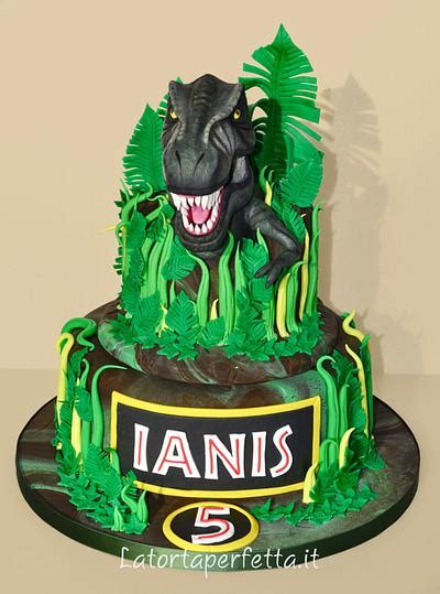 Cake Tag T Rex Cake Topper Cakesdecor