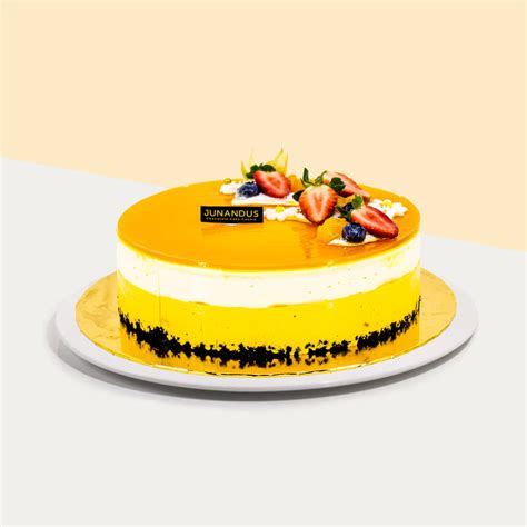 Mango Jelly Cheesecake | Cake Together | Birthday Cake Delivery - Cake ...