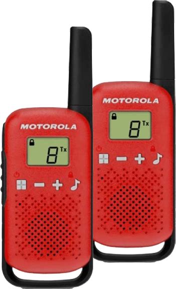 Motorola Talkabout T Twin Pack Red