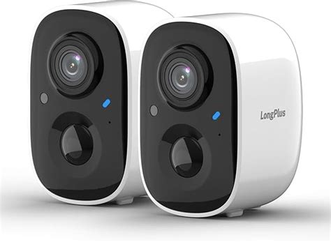 Longplus Wireless Outdoor Security Camera Pack Battery Powered Wifi