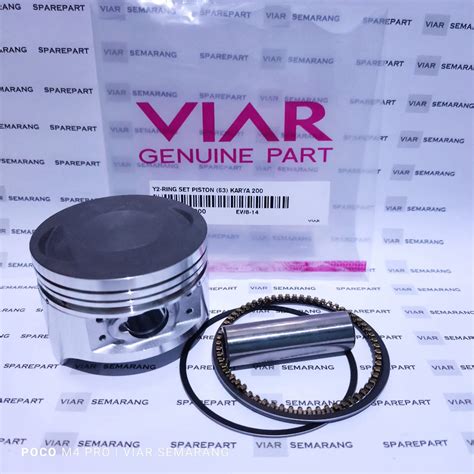 Jual Piston Set Viar Cc Roda Karya Seker Set Standar Cc