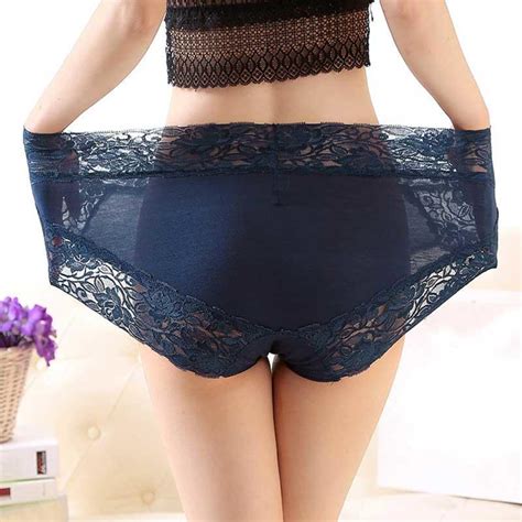 Buy Womens Lace High Waist Panties Sexy Lingerie Hipster Underwear