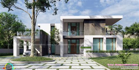 5 Bedroom Luxury House Plan In 5000 Sq Ft Kerala Home Design And