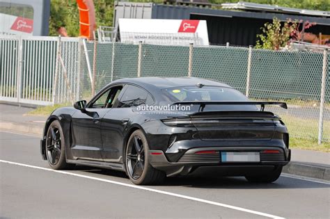 New Porsche Taycan Turbo Gt Spied At The Nurburgring New Lap Record