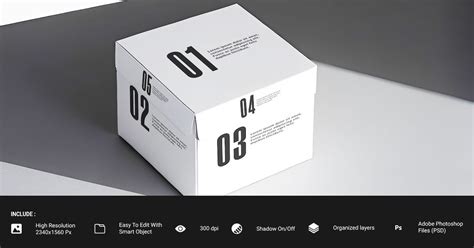 Box Mockup, Graphic Templates - Envato Elements