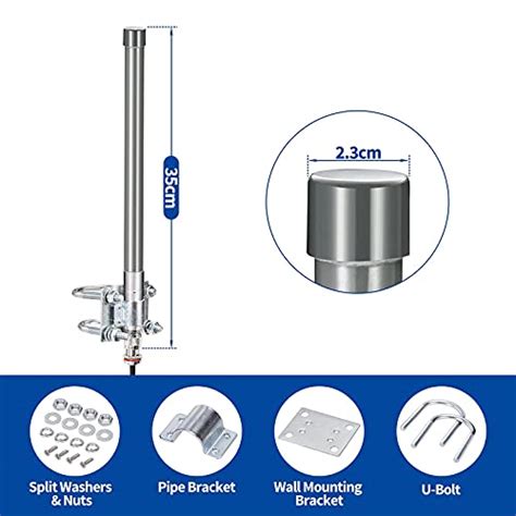 Bingfu 3dBi Helium Antenne 868 MHz LoRa Antenne Outdoor LoRaWAN