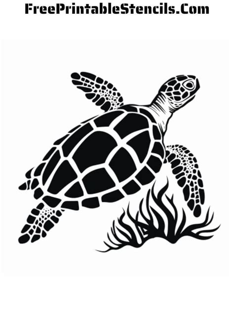 Free Printable Sea Turtle Stencils Free Printable Stencils