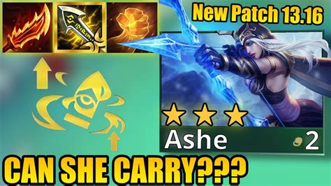 IS THE NEW BUFFED ASHE REROLL COMP OP Teamfight Tactics Set 9