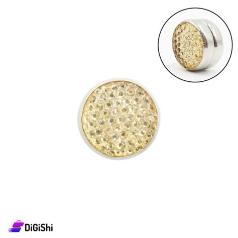 Shop Magnetic Hijab Pins Golden With Strass Digishi