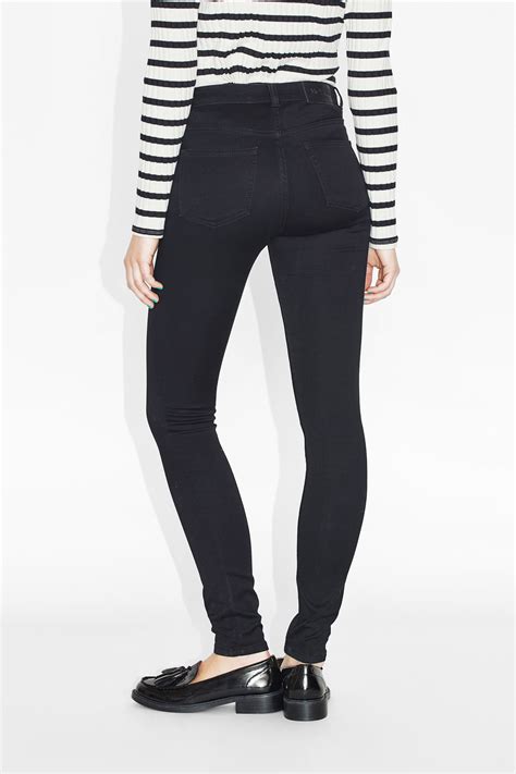 Monki Jeans Mocki Black Deluxe Jeans Black Jeans High Waist Jeans