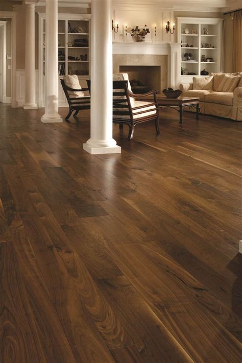 Traditional Living Space Walnut Floors Carlisle Wide Plank Floors In 2023 Walnut Wood Floors