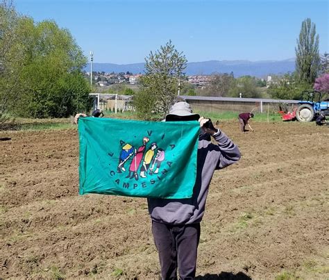 Occupation De Terre Pour La Journée Internationale Des Luttes Paysannes