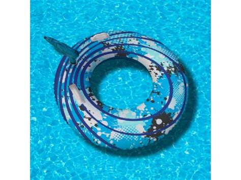 Blue Wave Blaster Ring 42 Inflatable Pool Toy With Squirter Nt2833