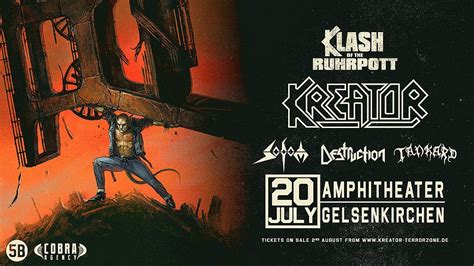 Kreator kündigen Klash Of The Ruhrpott Festival an News Metal1 info