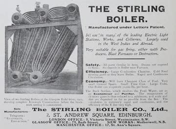 Stirling Boiler Co Graces Guide