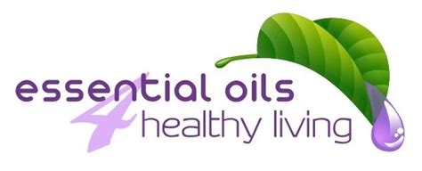 Essential Oils 4 Healthy Living Logo Design