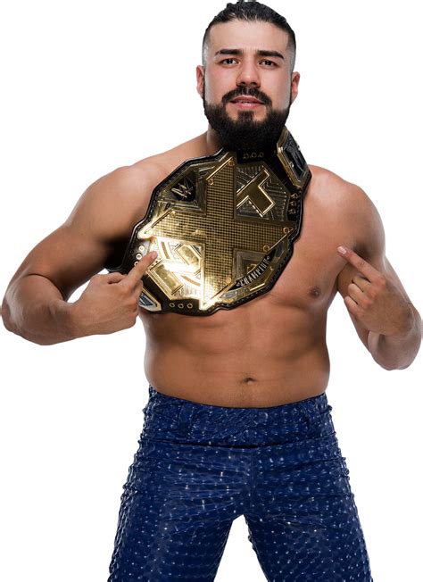 Andrade 'Cien' Almas NXT Champion Render by AmbriegnsAsylum16 on DeviantArt