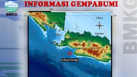 Gempa Bumi 4 4 Magnitudo Guncang Sukabumi Bmkg Menduga Akibat Sesar