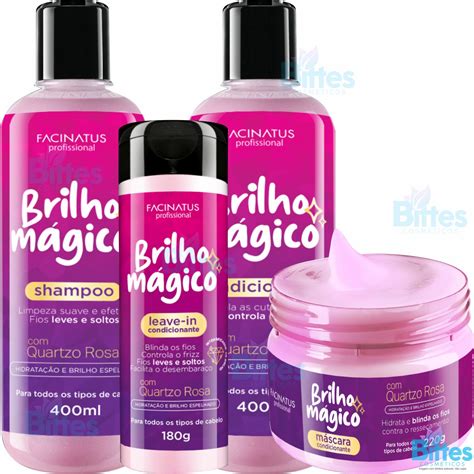 Kit Brilho M Gico Facinatus Cosm Ticos Nutri O Di Ria Bittes Cosmeticos