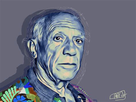 Pablo Picasso Serie Pittori Arts numériques par Marzia Schenetti