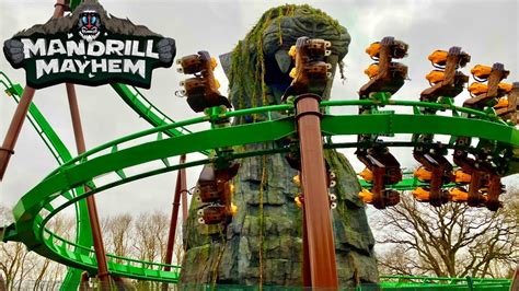 Mandrill Mayhem Testing Chessington World Of Adventures B M Launched