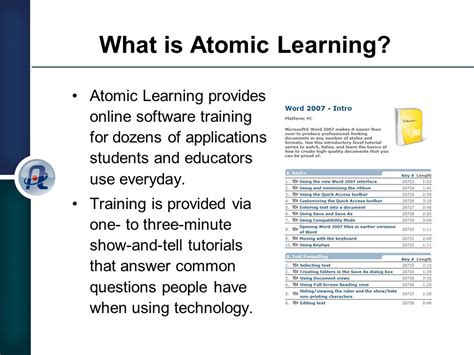 Atomic Learning Inc Embrace Technology Empower Yourself Ppt Download