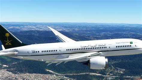 Kuro Boeing 787 8 Kingdom Of Saudi Arabia For Microsoft Flight