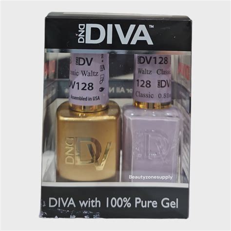 Dnd Diva Duo Gel And Lacquer 128 Classic Waltz Beauty Zone Nail Supply