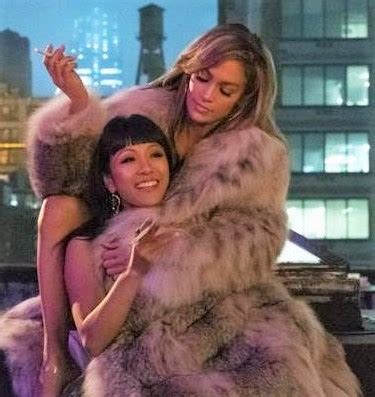 Jlo Lynx Coat Constance Wu Hustlers Movie Marc Kaufman Furs