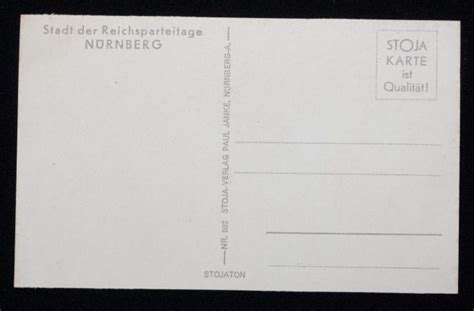 Postcard N Rnberg Stadt Der Reichsparteitag