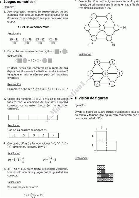 Razonamiento Matematico Ejercicios De Matematicas Para Niños De Segundo