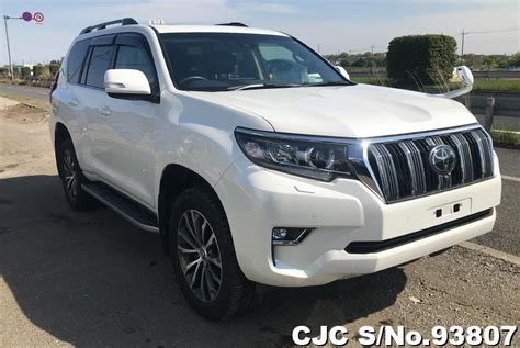 Toyota Land Cruiser Prado White For Sale Stock No