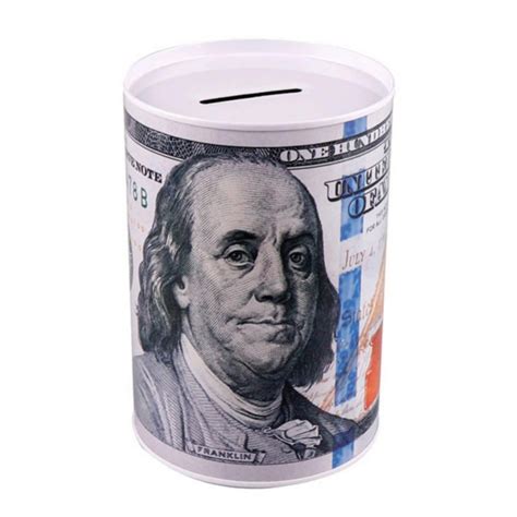 Catlerio 100 Dollar Bill Piggy Bank Coin Saving Money Currency