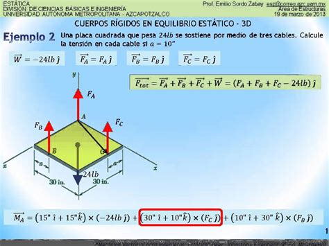 Estatica Cuerpos R Gidos Equilibrio Parte Youtube