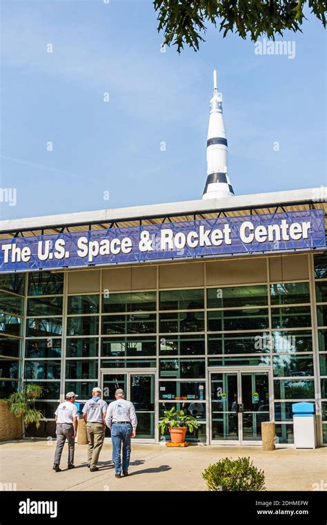 Huntsville Alabamaus Space And Rocket Center Centreentrance Front