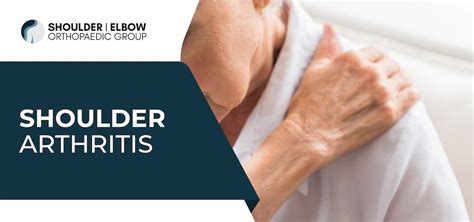 Shoulder Arthritis Shoulder Elbow Orthopaedic Group