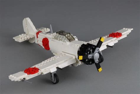 Mitsubishi A6m Zero By Peter Blackert Lego Mitsubishi Lego Ww2