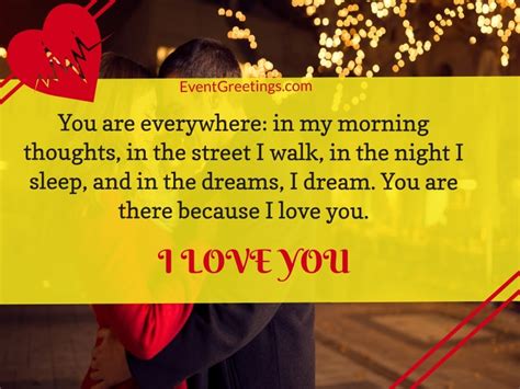 I Love You Messages For Boyfriend – Events Greetings