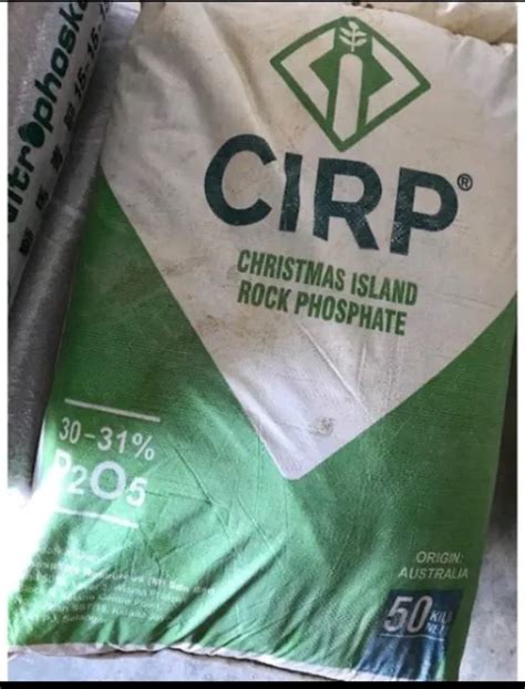 1kg Penggalak Akar Cirp Christmas Island Rock Phosphate Egyptian Rock