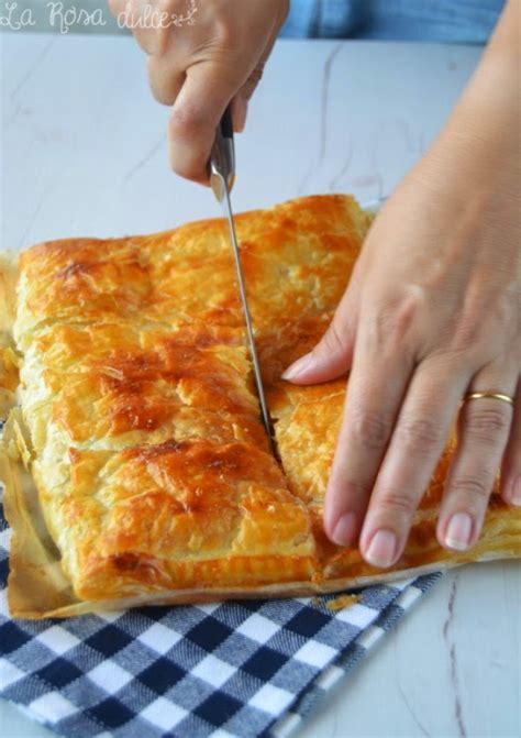 Empanada de hojaldre y boloñesa sin lactosa La Rosa dulce