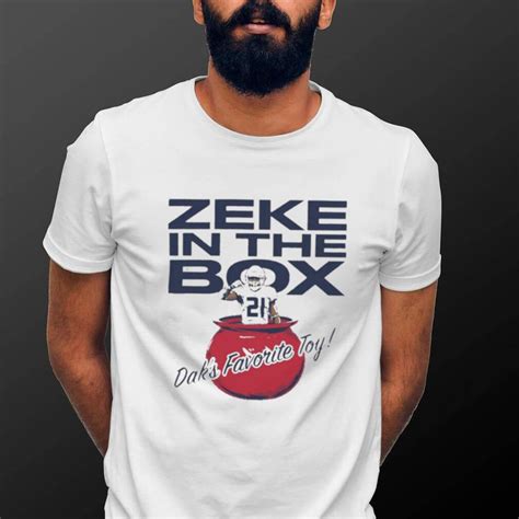 Original Zeke In The Box Ezekiel Elliott And Dak Prescott Shirt Teejeep