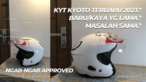 unboxing kyt kyoto terbaru  rekomendasihelm youtube