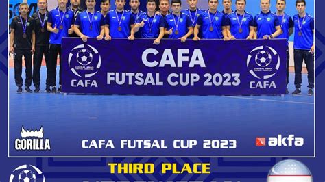 CAFA Futsal Cup 2023 Ўзбекистон нечанчи ўринни эгаллади