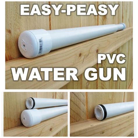 Easy PVC Homemade Water Gun Soaker | Handy & Homemade