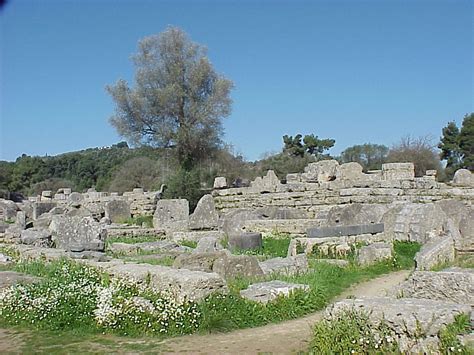 Ruins at the Great Temple of Zeus