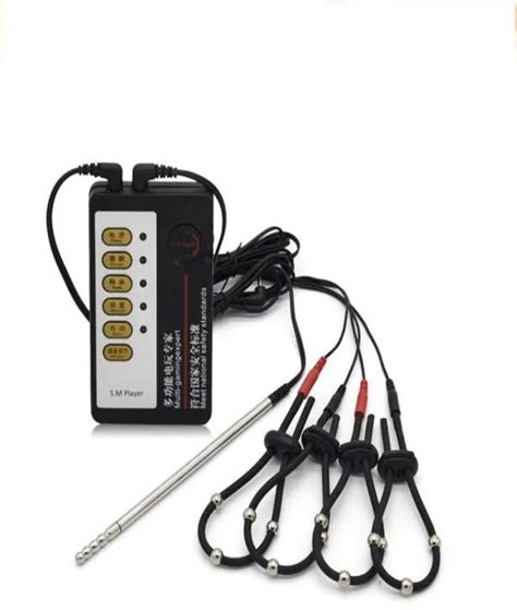 Adult Electric Shock Kits Electro Shock Penis Rings Cock Rings Electrical Stimulator Urethral