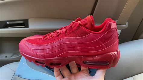 Year End Annual Account Nike Air Max Triple Red Size Cq